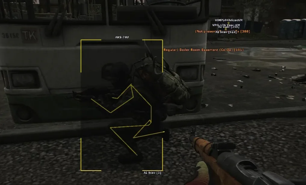 Tarkov cheats complete guide showing ESP wallhack and Aimbot for 2026